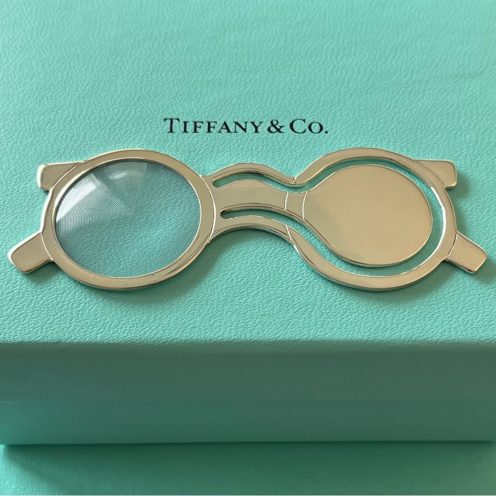Tiffany & Co. Silver Magnifying Glass Bookmark - Picture 3 of 8